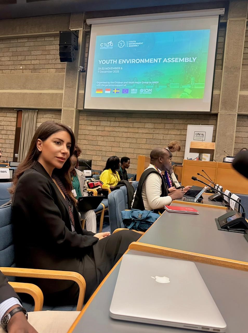 The Grace at the UNEA, Youth Environment Assembly, November 30, 2025. Nairobi, Kenya